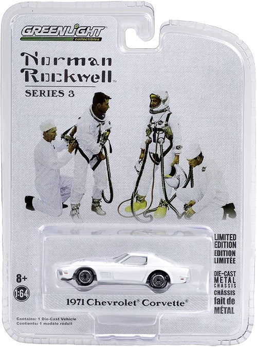 GREENLIGHT 1971 CHEVROLET CORVETTE - ASTRO CORVETTE SOLID PACK