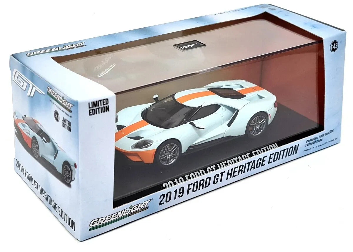 GREENLIGHT 2019 FORD GT GULF OIL COLOURS