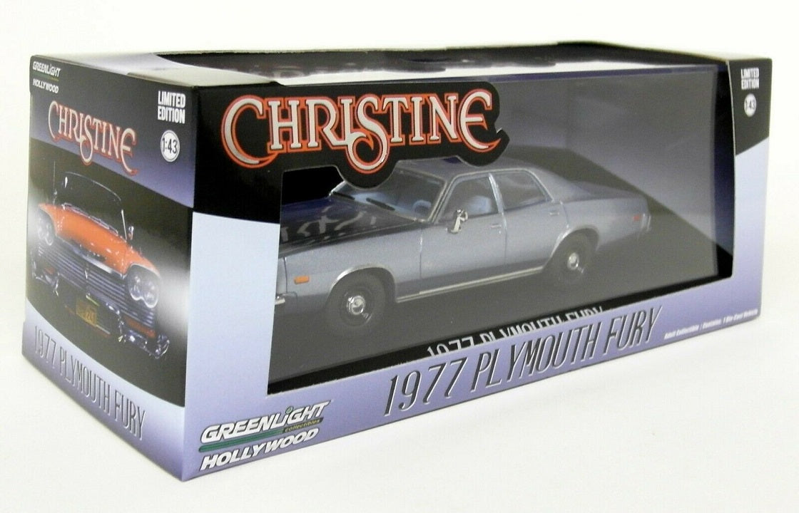 GREENLIGHT 1977 PLYMOUTH FURY, CHRISTINE DETECTIVE RUDOLPH JENKINS