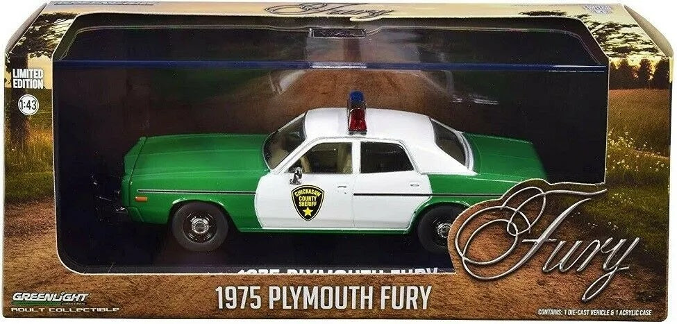 GREENLIGHT 1975 PLYMOUTH FURY CHICKASAW COUNTY SHERIFF