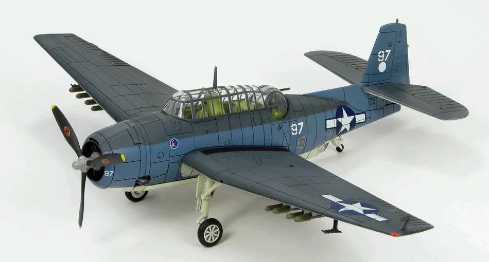 HOBBY MASTER GRUMMAN TBF AVENGER USN VT-2 "WHITE 97" PHILLIPINES 1944
