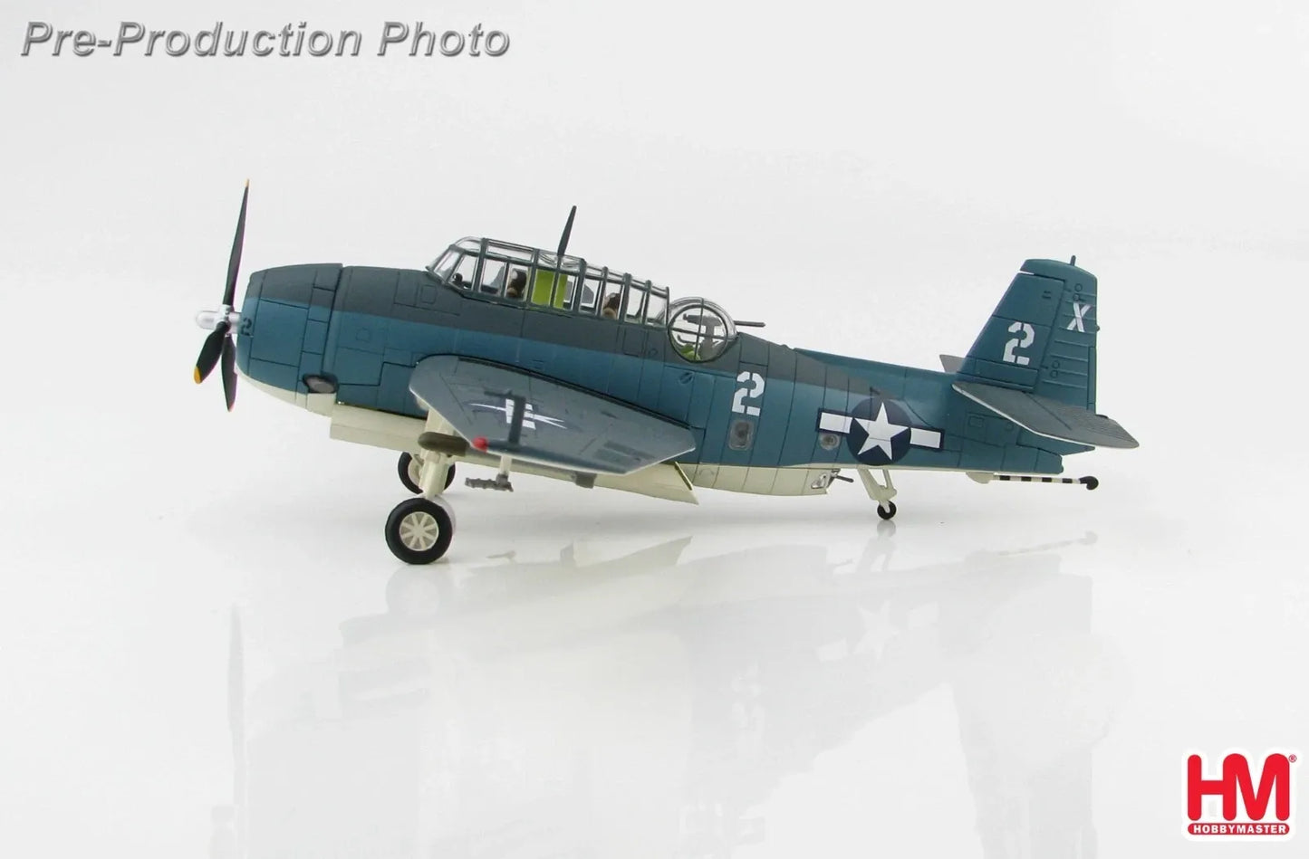 HOBBY MASTER TBM-1C AVENGER BARBARA III LT.GEORGE BUSH