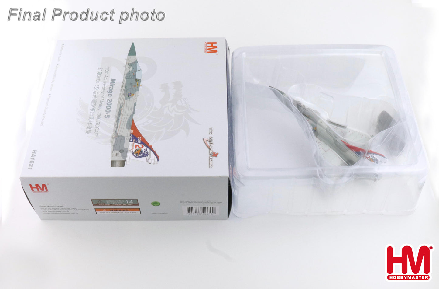 HOBBY MASTER MIRAGE 2000-5 "20TH ANNIVERSARY OF MIRAGE 2000 ROCAF" 2017