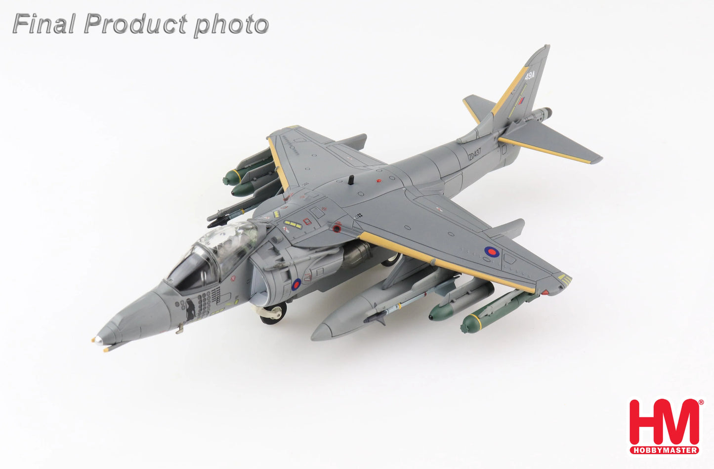 HOBBY MASTER GR.7A HARRIER MICHELLE ZD437 1 SQN RAF AFGHANISTAN 2007