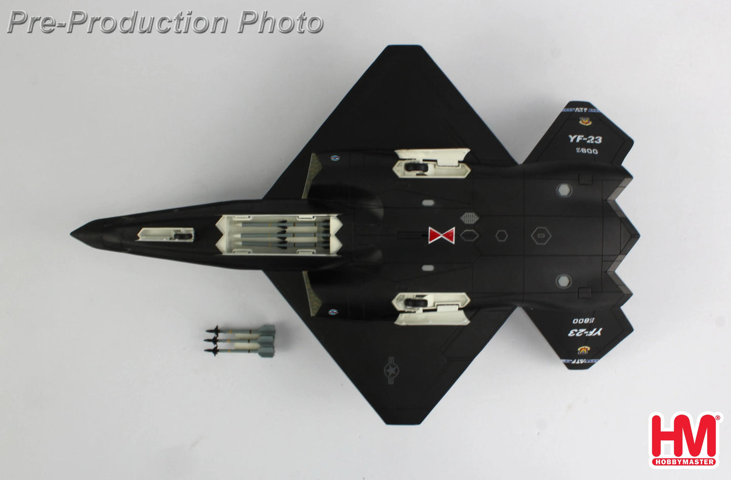 HOBBY MASTER YF-23 "BLACK WIDOW" II PAV-1 87-0800 1990