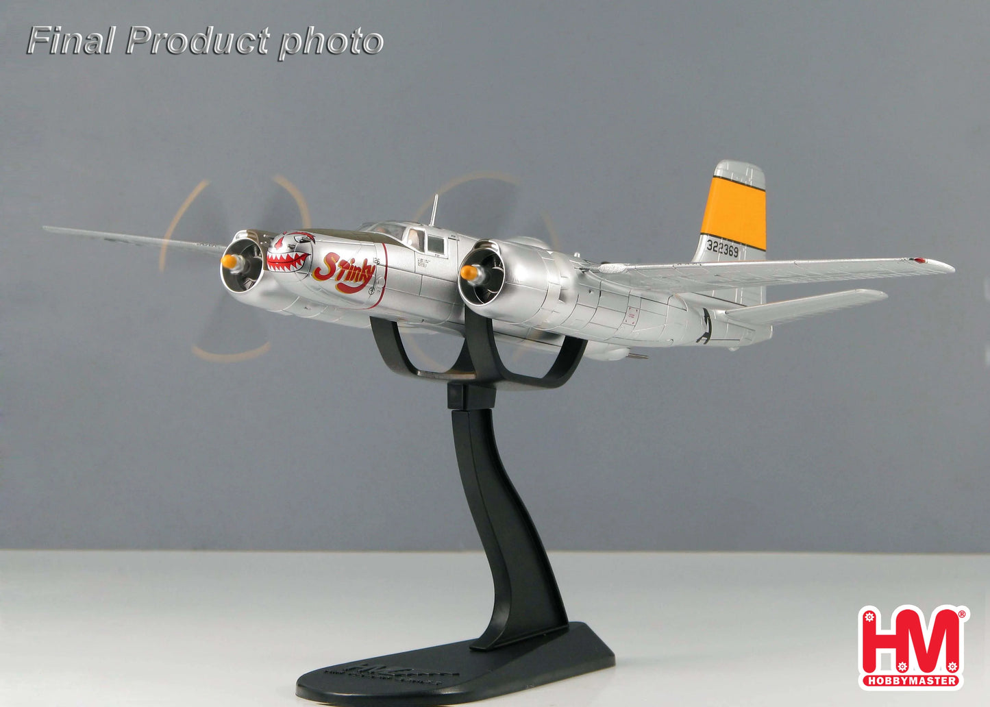 HOBBY MASTER A-26B INVADER USAAF "STINKY" FRANCE 1945