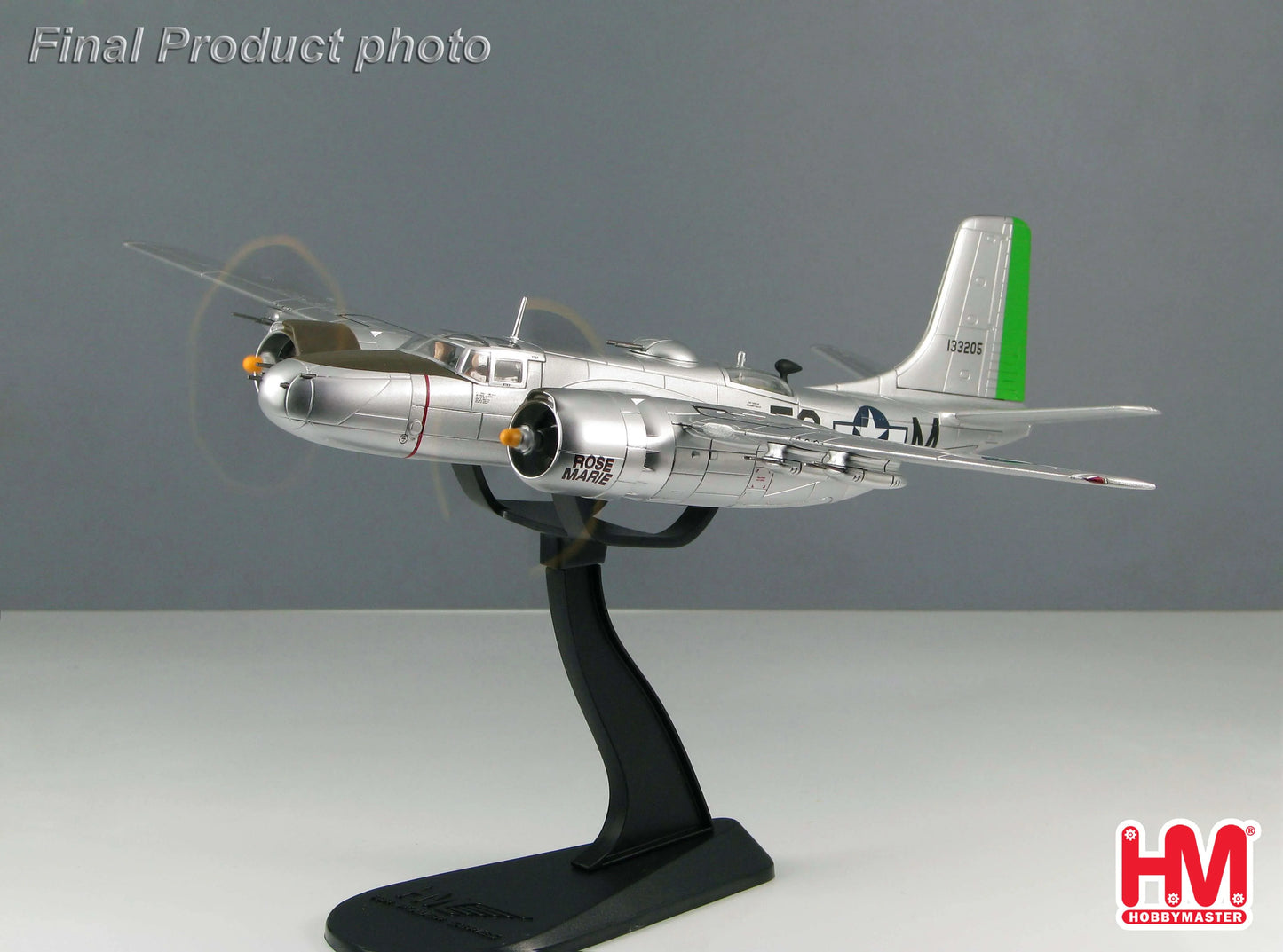 HOBBY MASTER A-26B INVADER USAAF "ROSE MARIE" FRANCE 1945