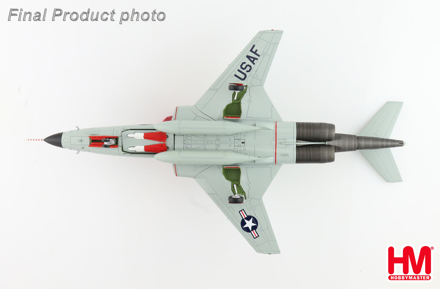 HOBBY MASTER F-101B VOOODOO USAF 62ND FIS "WORLD CHAMPS 65" 50-80308 1965