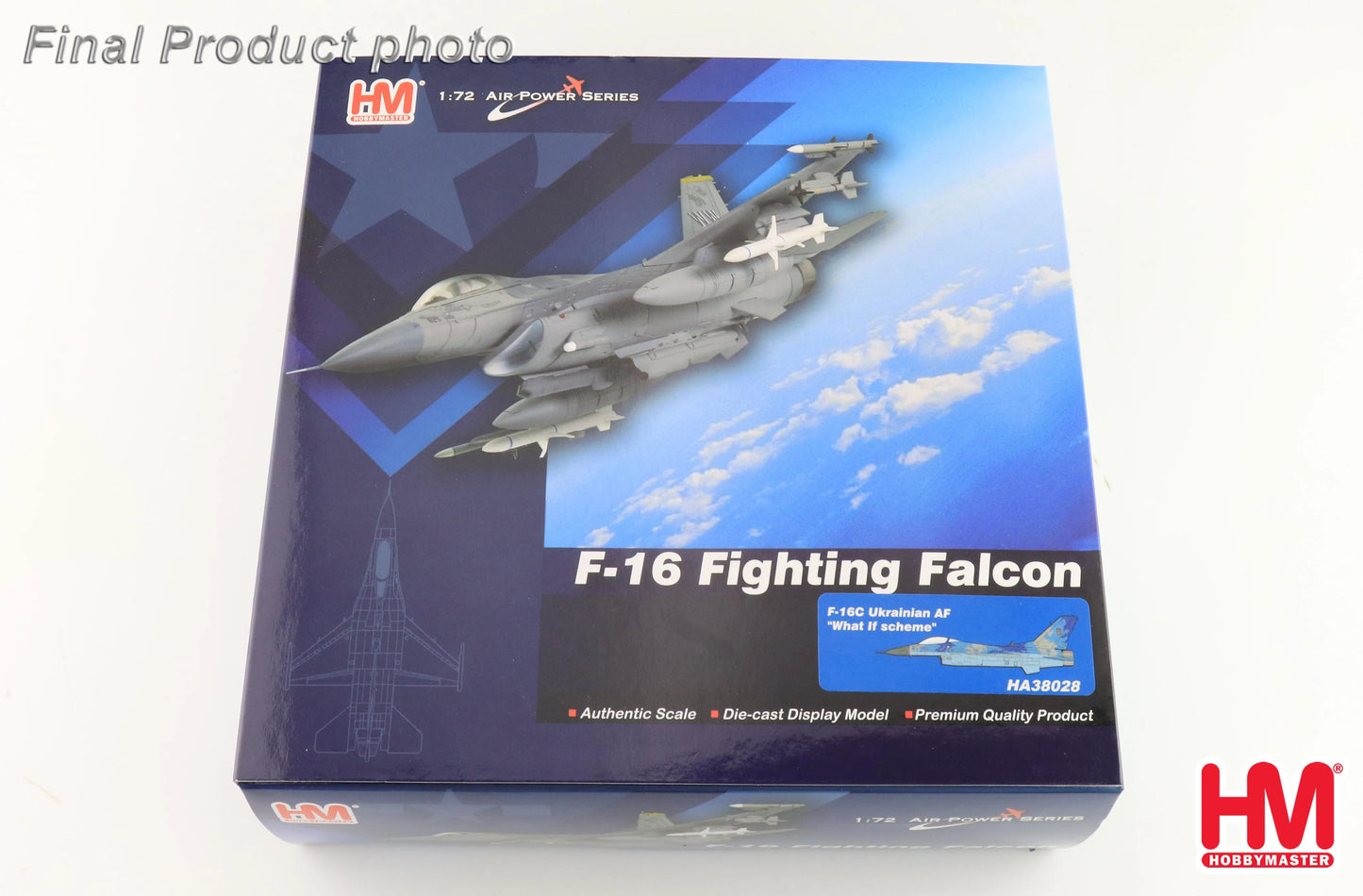 HOBBY MASTER F-16C UKRAINIAN AIR FORCE "WHAT IF SCHEME"