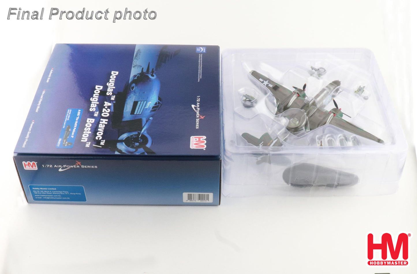 HOBBY MASTERS A-20G USAAF "THE HELL'N PELICAN II" 42-86786 388TH BS GUSAP AIRFIELD APRIL 1944