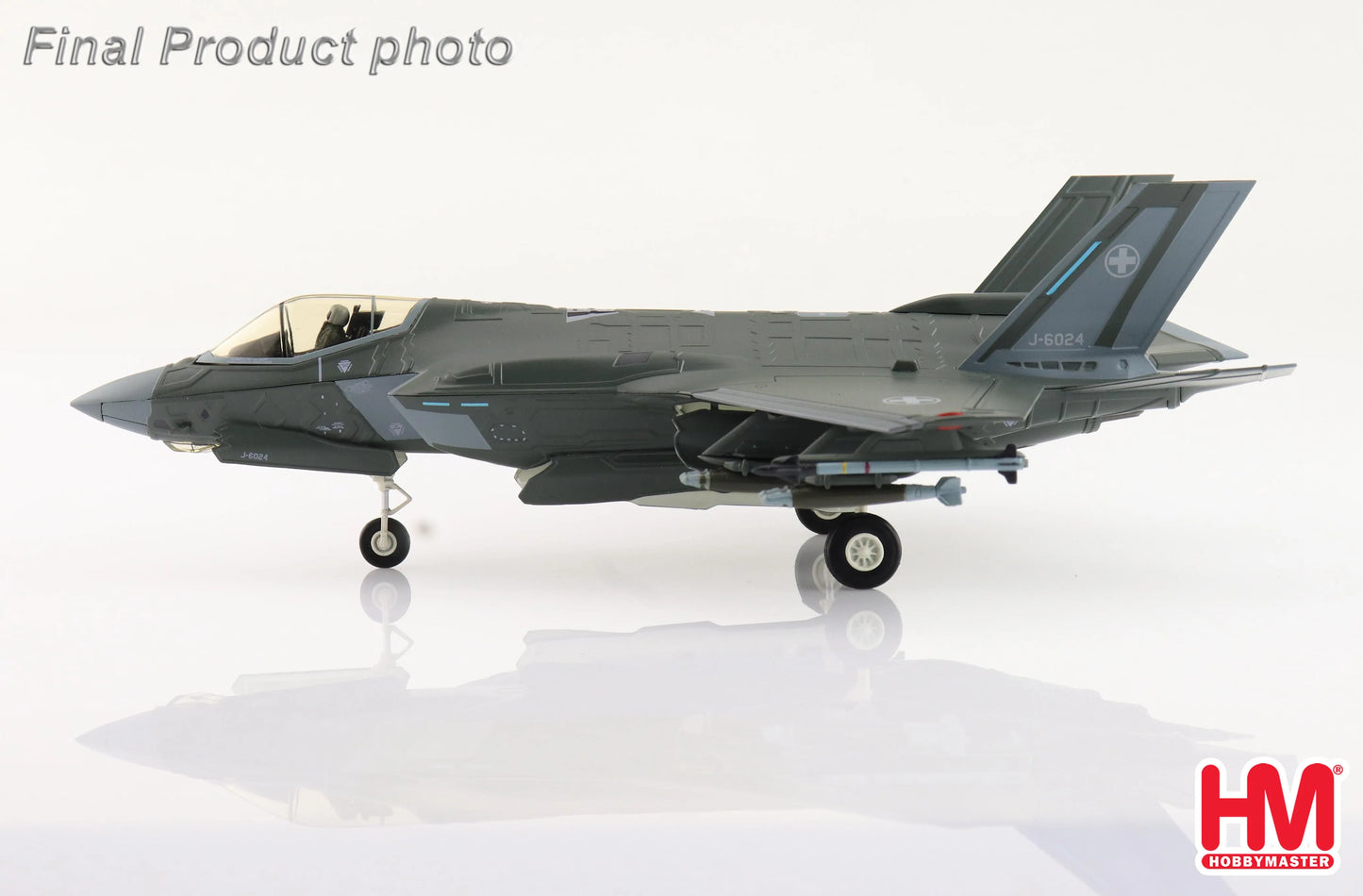 HOBBY MASTER F-35A LIGHTNING II J-6024 SWISS AIR FORCE 2023