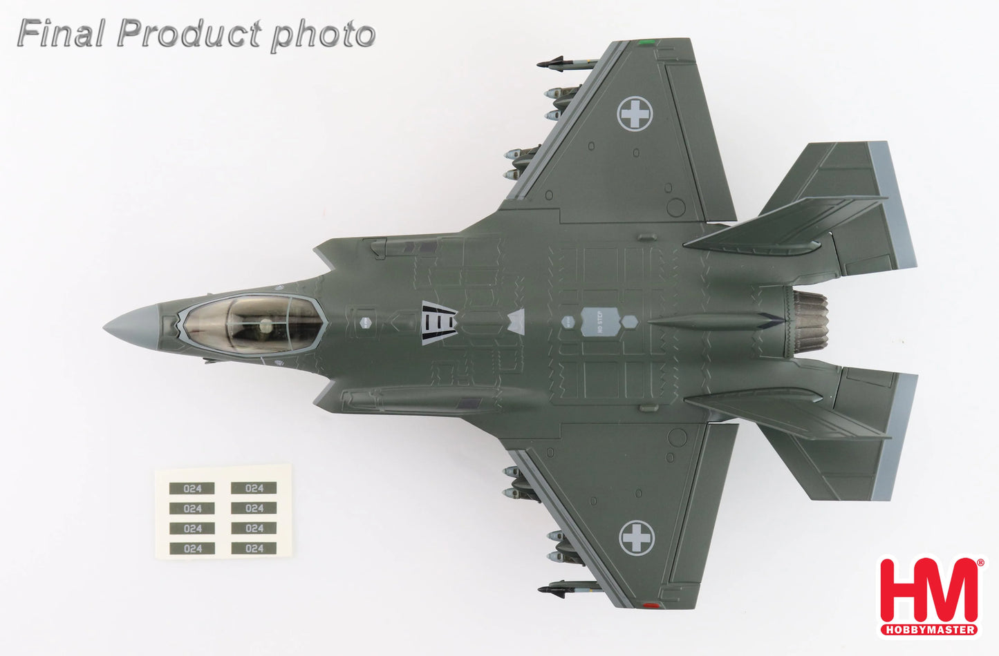 HOBBY MASTER F-35A LIGHTNING II J-6024 SWISS AIR FORCE 2023