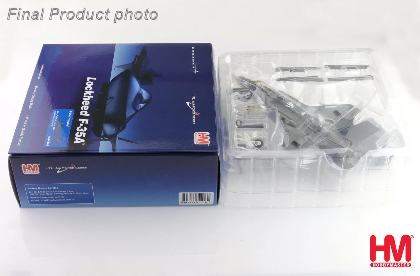 HOBBY MASTER F-35A "HUSARZ" 3501 POLISH AIR FORCE 2024 (WITH PAINTED RAM PANELS)