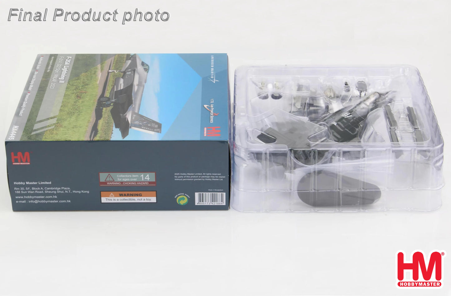 HOBBY MASTER F-35A LIGHTNING II RNLAF F-014 322 SQN 2023