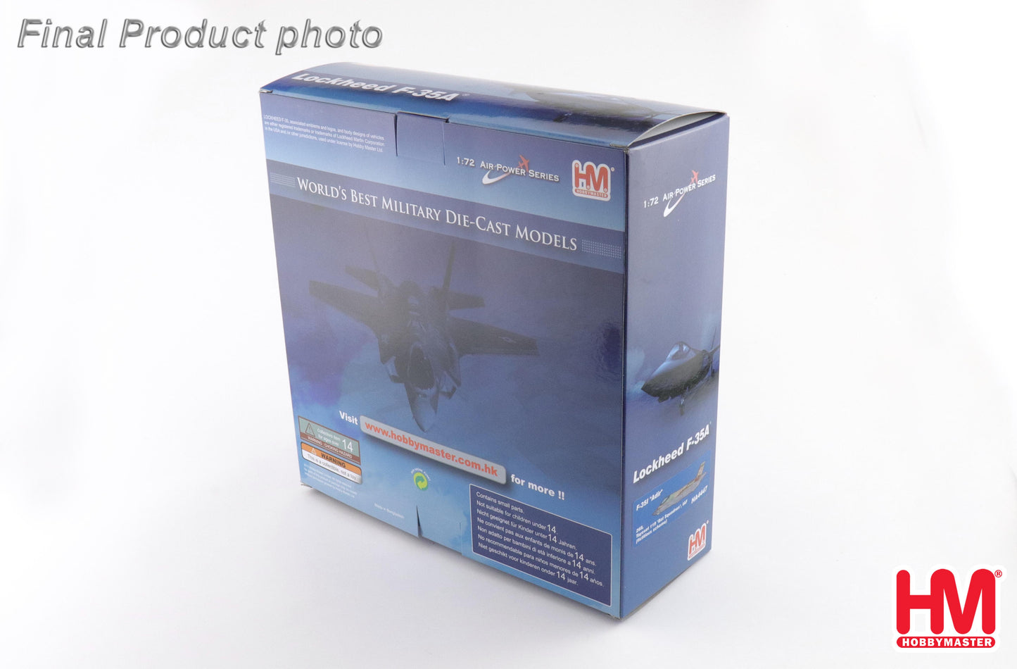 HOBBY MASTER F-35I ADIR 268 TAYESET 119 BAT SQUADRON IAF "FICTITIOUS SCHEME"
