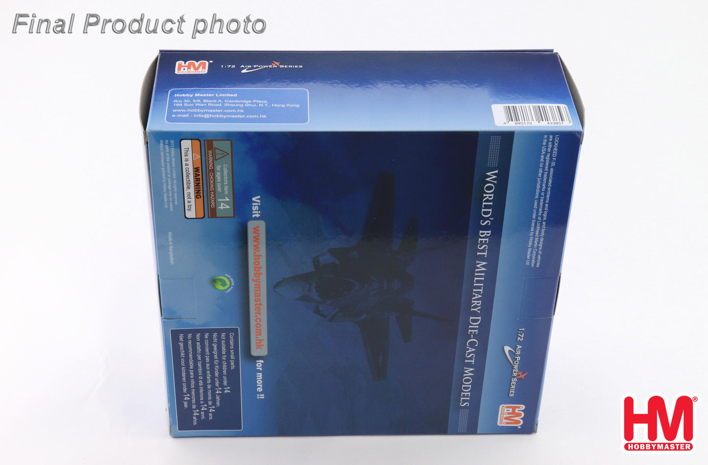 HOBBY MASTER F-35A LIGHTNING II FL010 BELGIUM AIR FORCE FLORENNES AB 13 OCT 2025