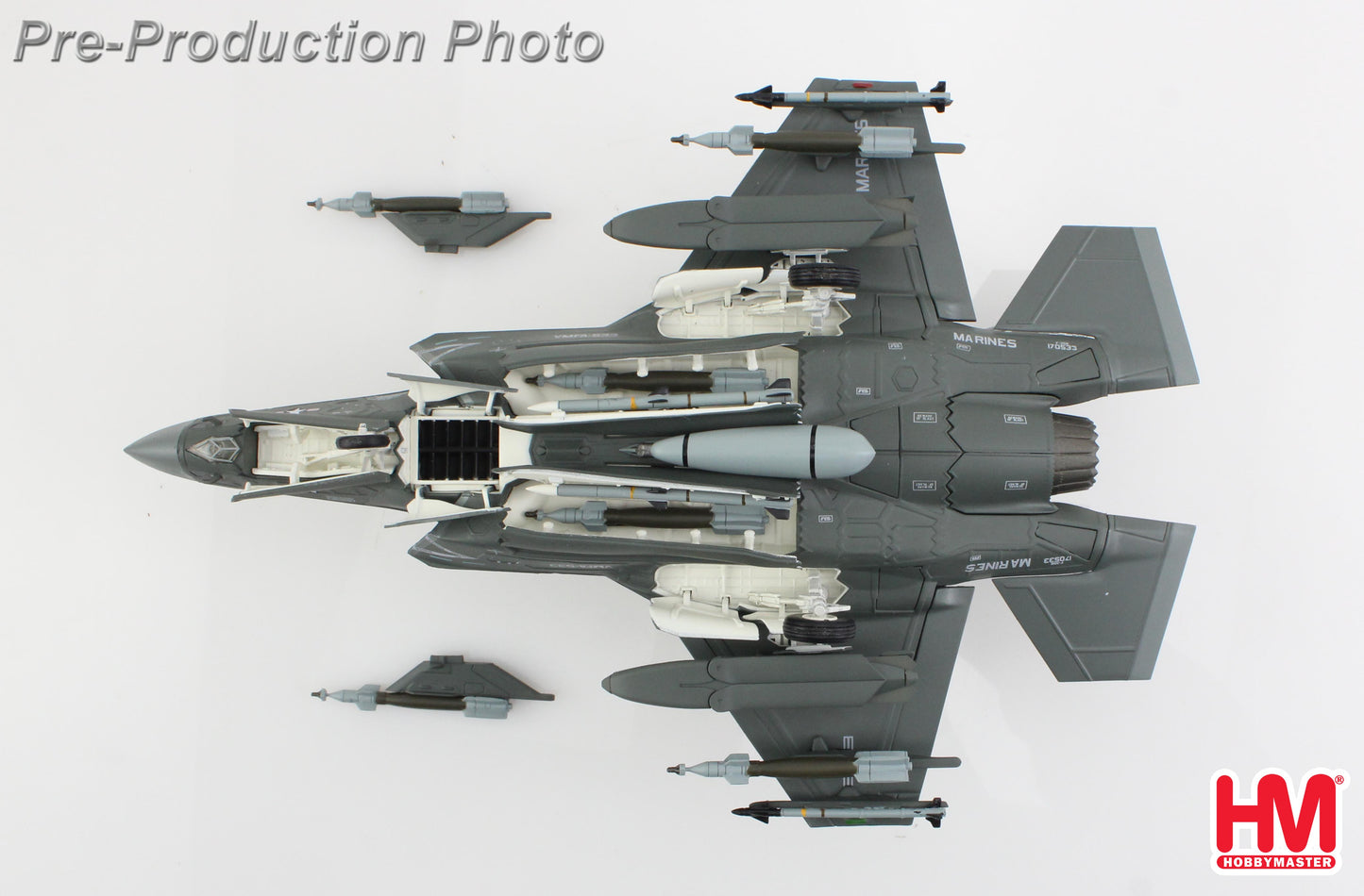 HOBBY MASTER F-35B LIGHTNING II US MARINES 170533 "HAWKS" , VMFA-533 2025 (BEAST MODE)