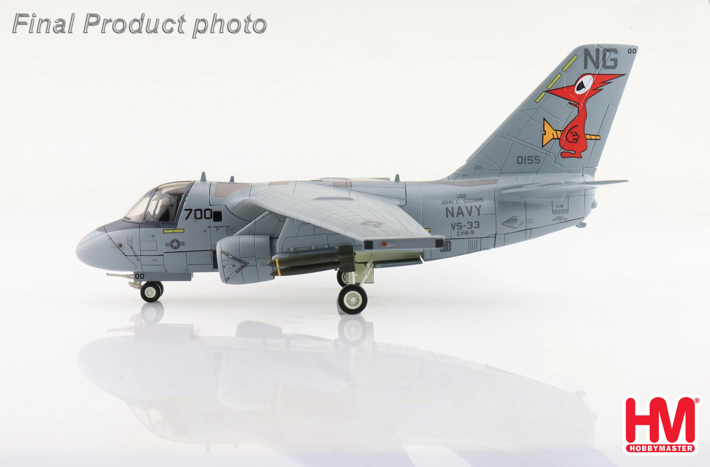 HOBBY MASTER S-3B VIKING "OPERATION EDURING FREEDOM" 160155 VS-33 "SCREWBIRDS" 2001
