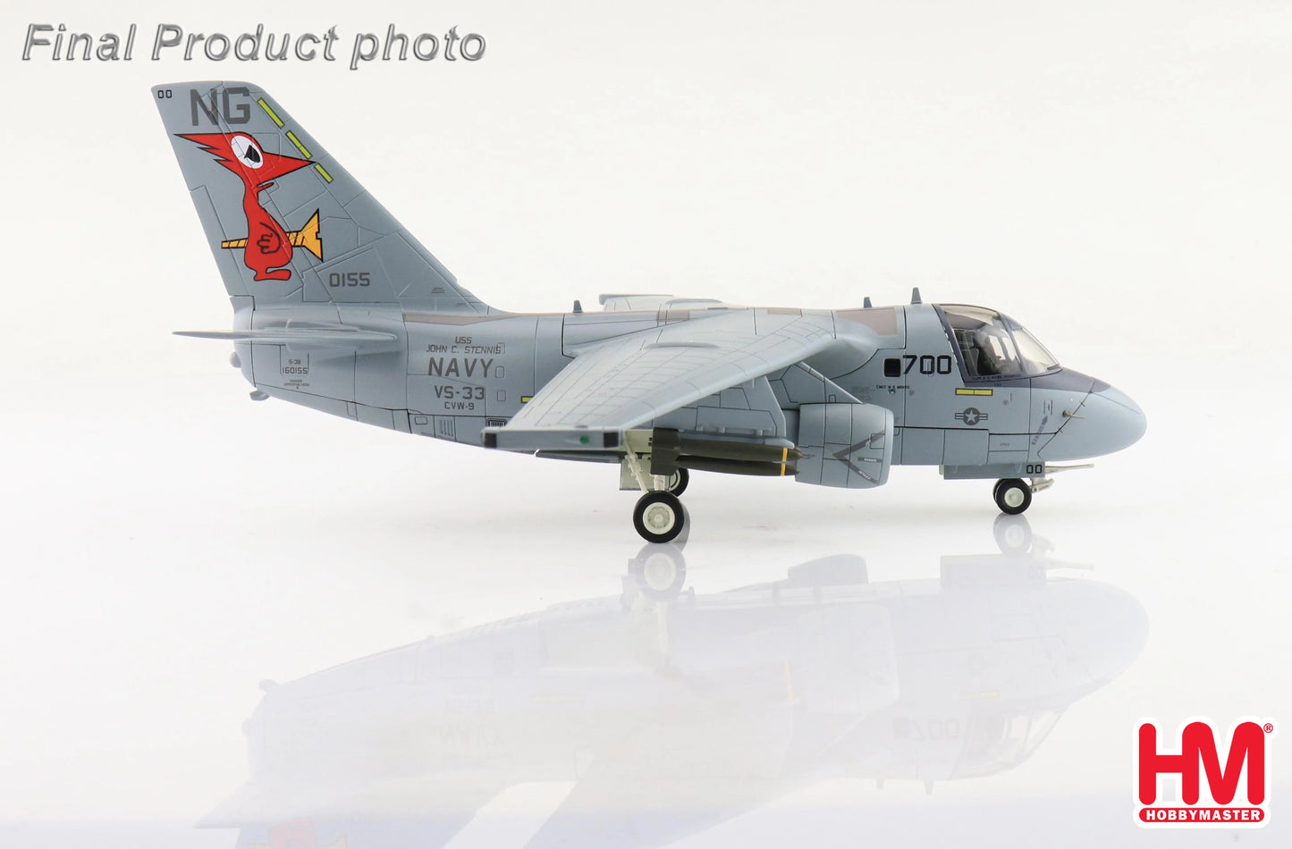 HOBBY MASTER S-3B VIKING "OPERATION EDURING FREEDOM" 160155 VS-33 "SCREWBIRDS" 2001