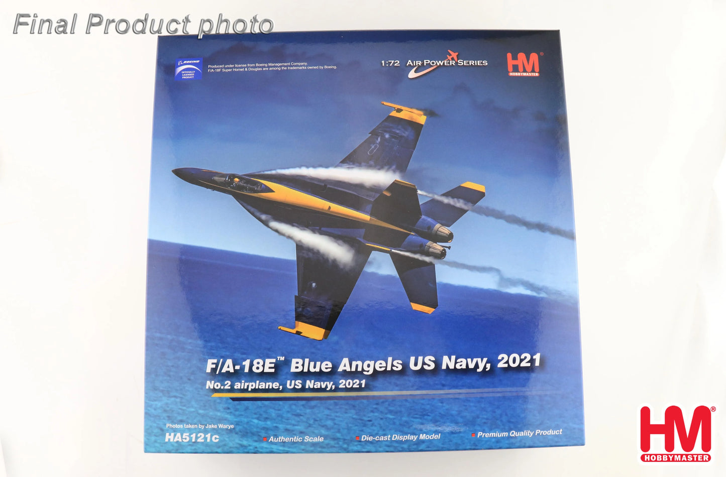 HOBBY MASTER F/A-18E US NAVY BLUE ANGELS NO.2 AIRPLANE 2021