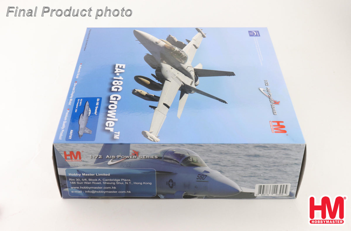 HOBBY MASTER EA-18G GROWLER US NAVY 555/168771 VX-9 "VAMPIRES" 2024