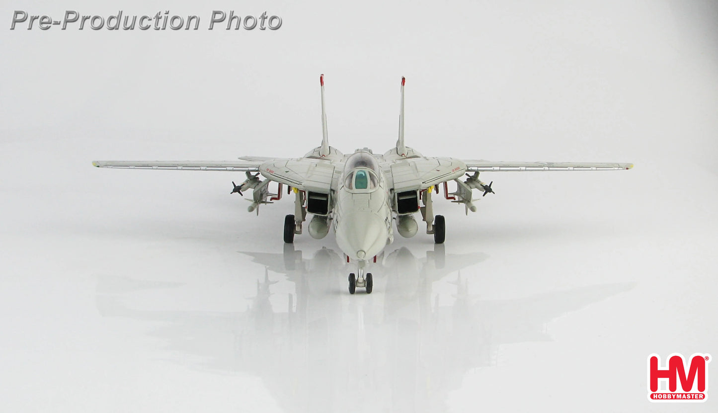 HOBBY MASTER F-14A TOMCAT 162603 VF-1"WOLFPACK" "MI-8 KILLER" 1991