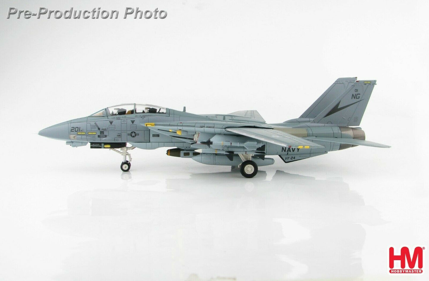 HOBBY MASTER F-14B TOMCAT 162911 VF-24 USS NIMITZ 1989