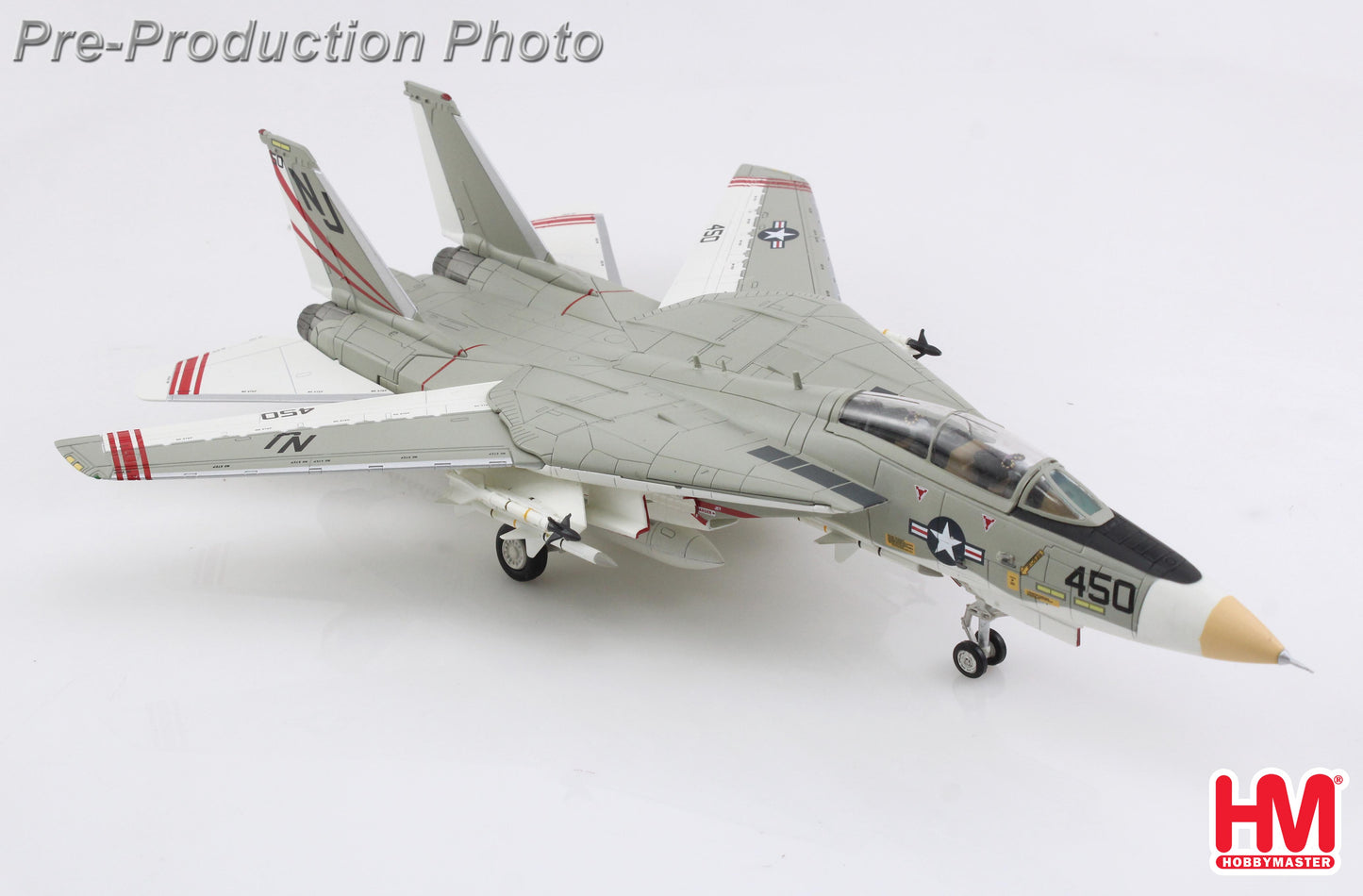 HOBBY MASTER F-14A TOMCAT 160658 VFA-124 "GUNFIGHTERS" OCT 1978