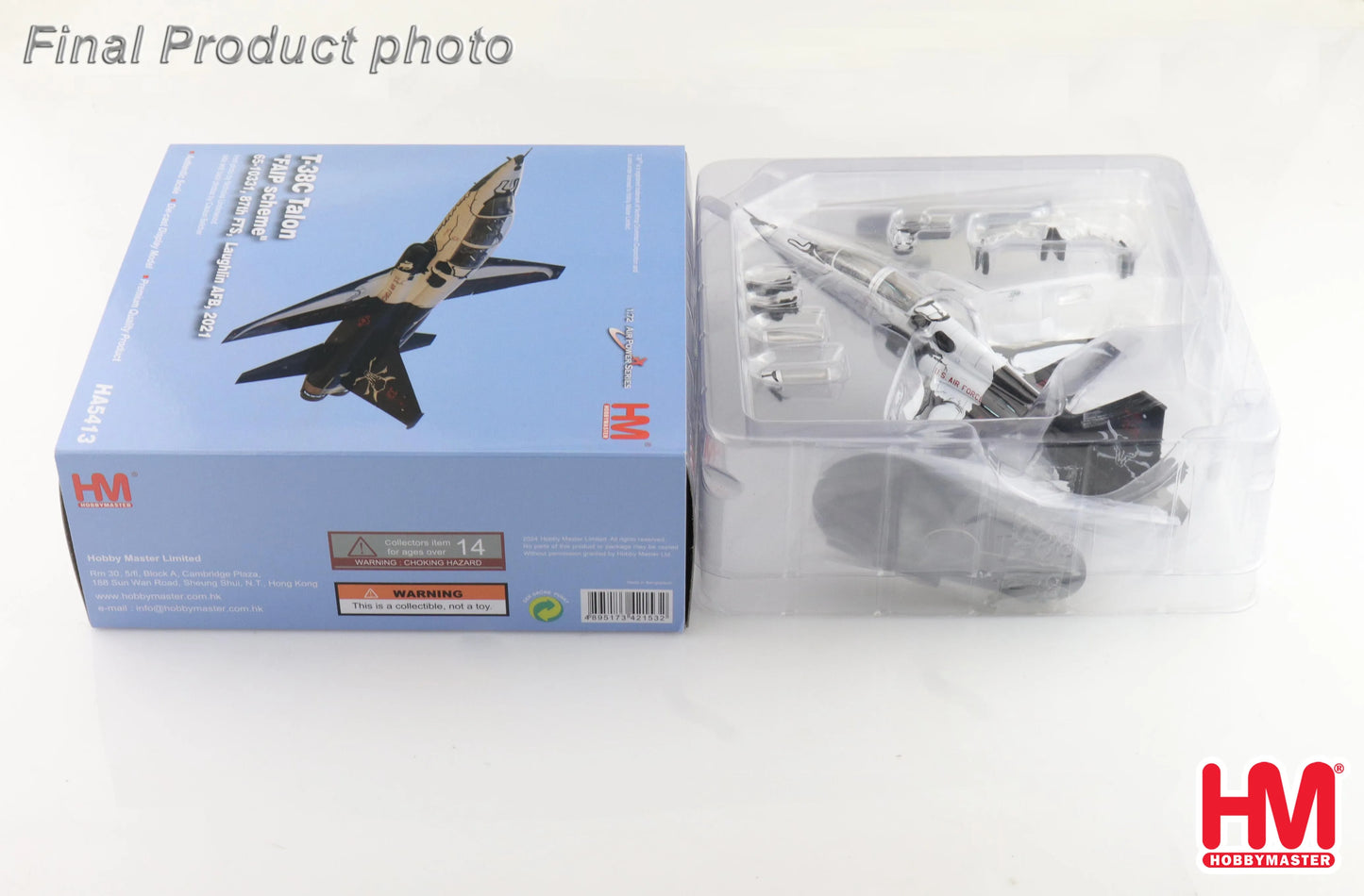 HOBBY MASTER T-38C TALON USAF "FAIP SCHEME" 65-10331 87TH FTS LAUGHLIN AFB 2021