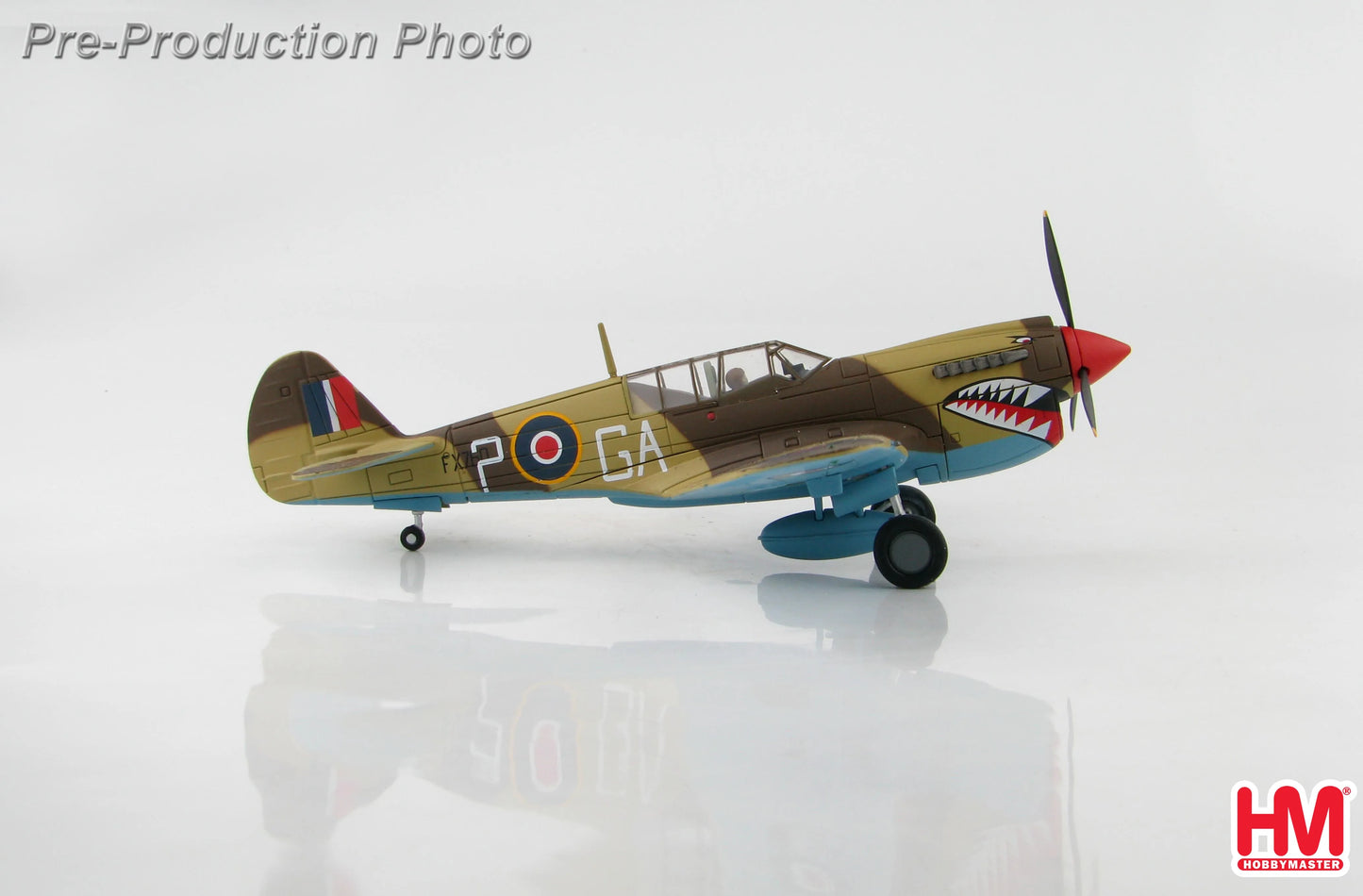 HOBBY MASTER P-40N KITTYHAWK FX-760 112 SQUADRON RAF