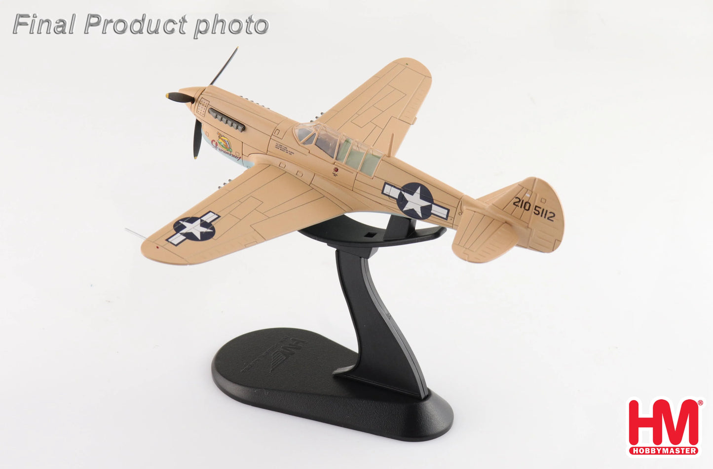 HOBBY MASTER P-40N WARHAWK "GERONIMO" LT. BRUCE CAMPBEL 45TH FS DEC 1943