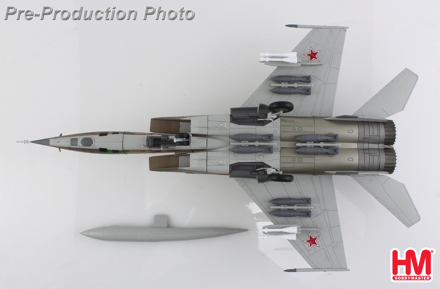 HOBBY MASTER MIG-25RBF RUSSIAN AIR FORCE RED 20 47TH GRAP SHATALOVO AB 2001
