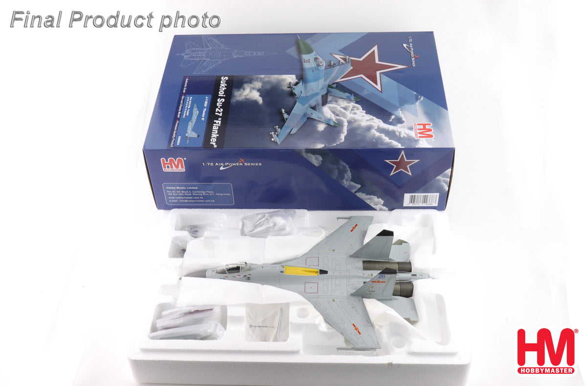 HOBBY MASTER J-11BGH "FLANKER B" PLANAF BLUE 28/81288 (WITH PL-10 AND PL-15 MISSILES)