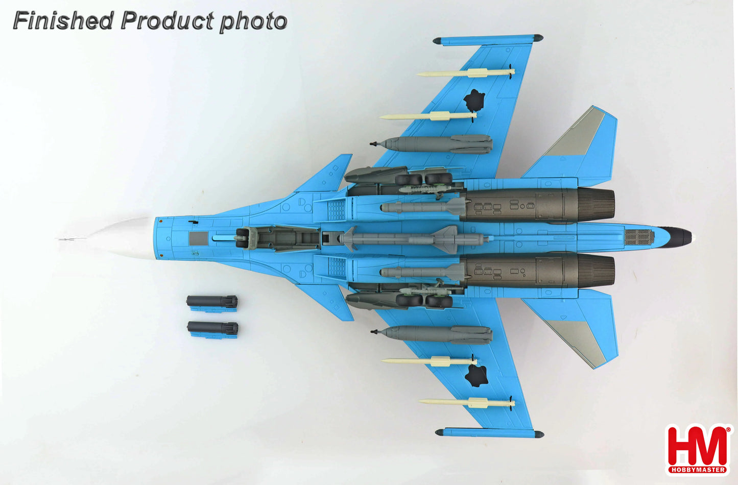 HOBBY MASTER SU-34 FULLBACK FIGHTER BOMBER RED 22, RUSSIAN AIR FORCE, SYRIA 2015