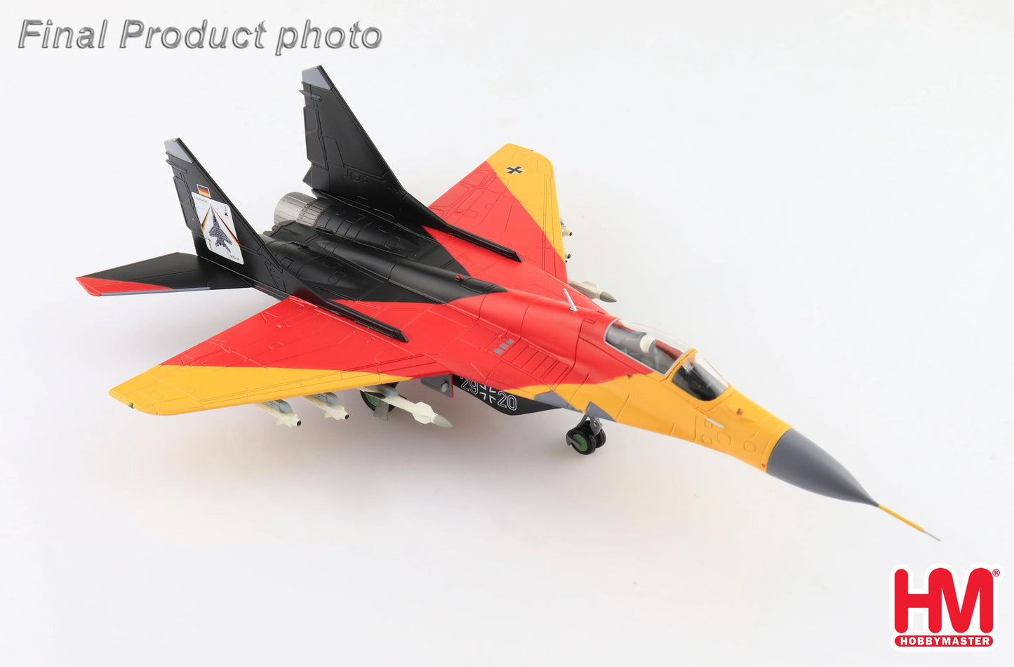 HOBBY MASTER MIG-29A FULCRUM LAAGE AIR BASE 2001