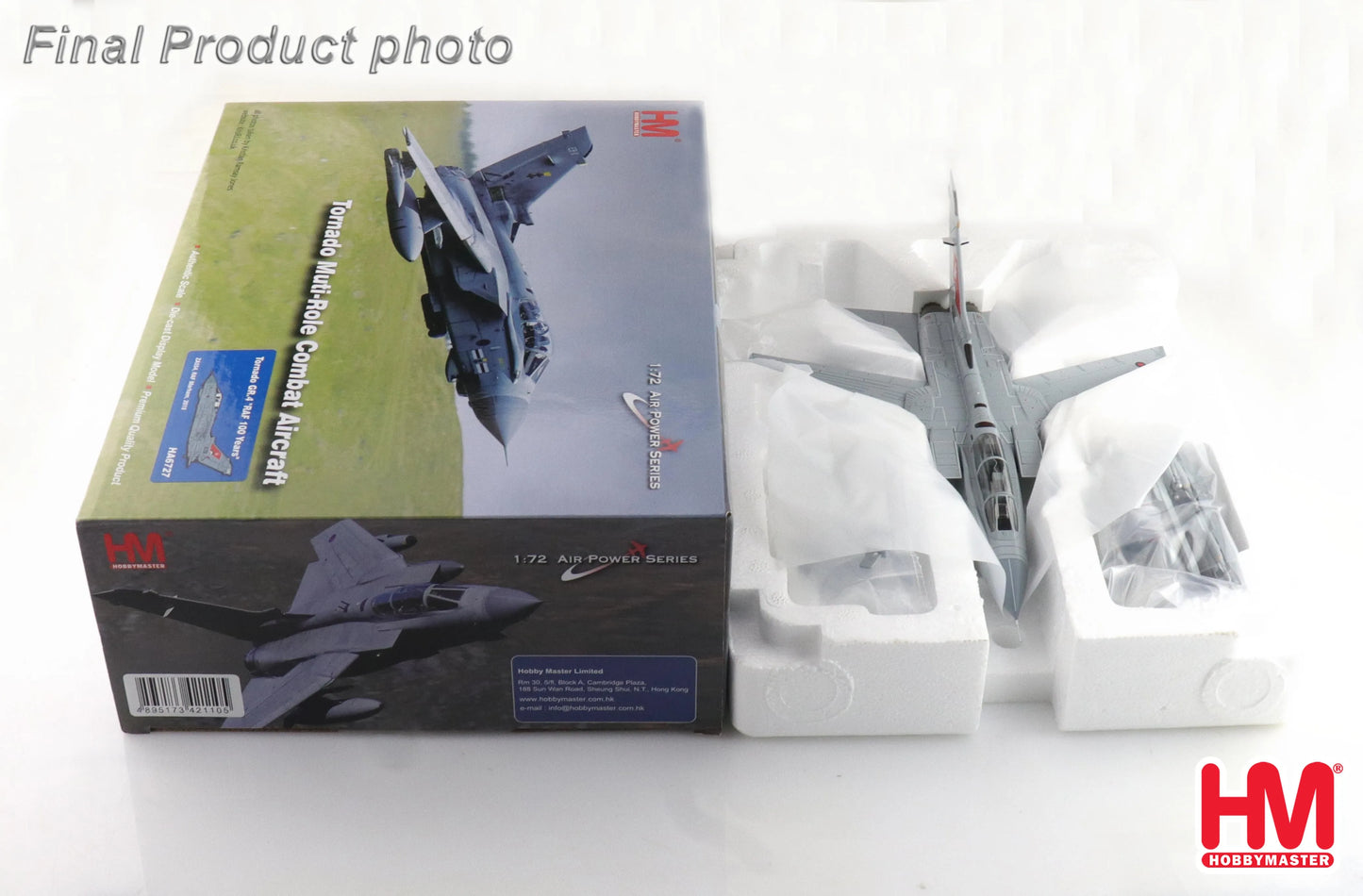 HOBBY MASTER TORNADO GR. 4 RAF 100 YEARS ZA554 RAF MARHAM 2018