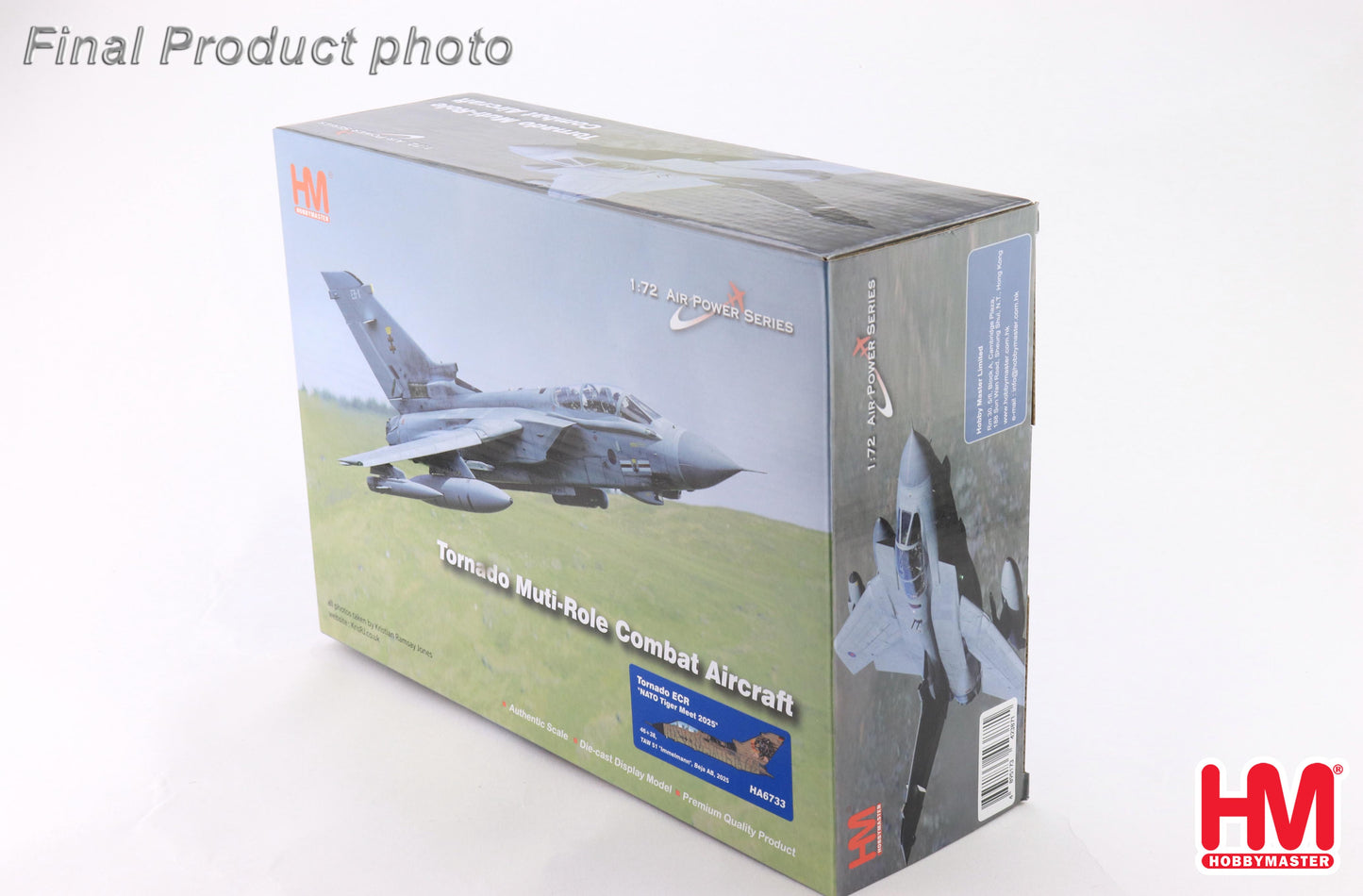 HOBBY MASTER TORNADO ECR LUFTWAFFE "NATO TIGER MEET 2025" TAW 51 "IMMELMANN" BEJA AB 2025 46+38