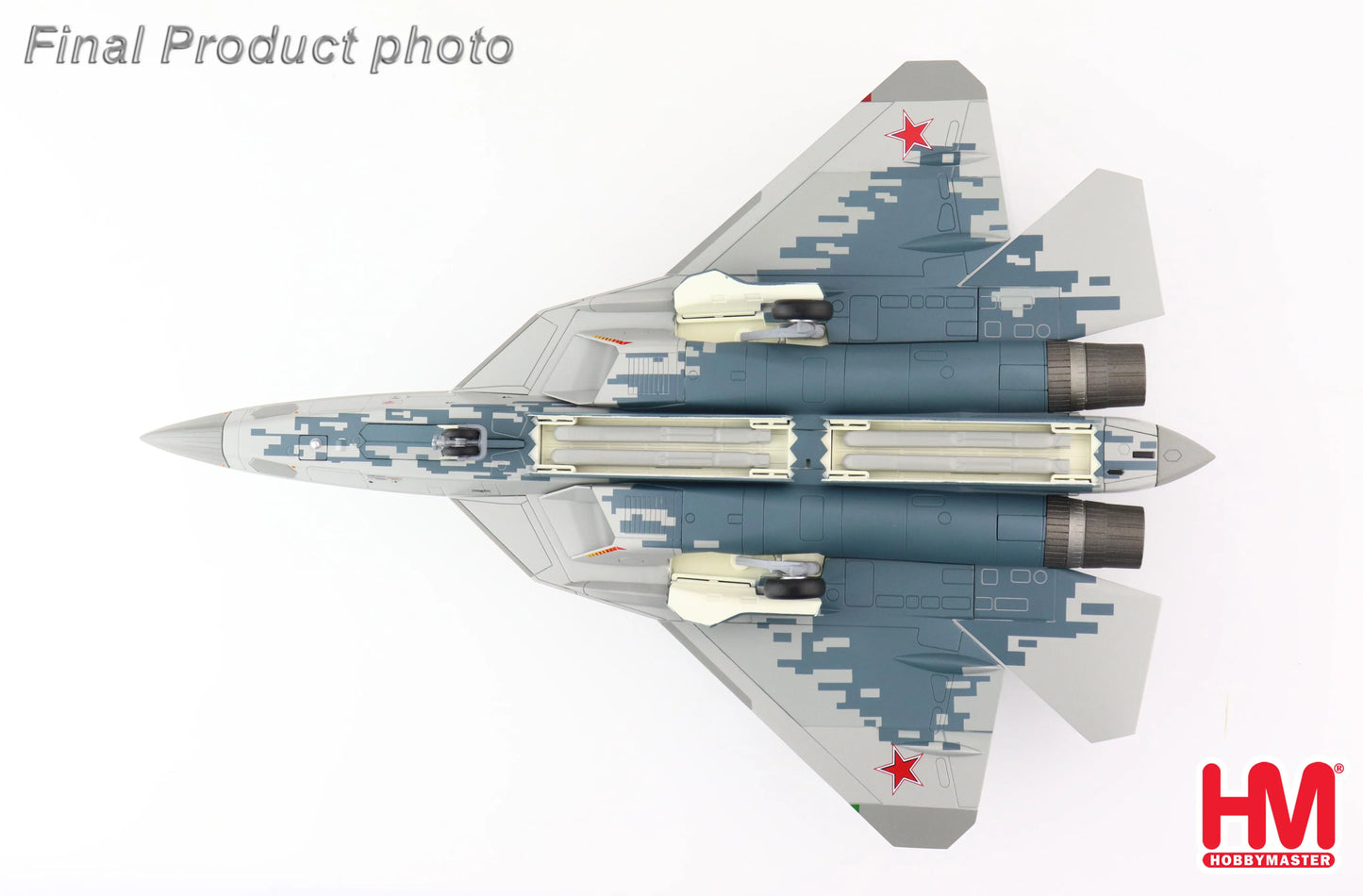 HOBBY MASTER SU-57 RED 52 RUSSIAN AIR FORCE 2022