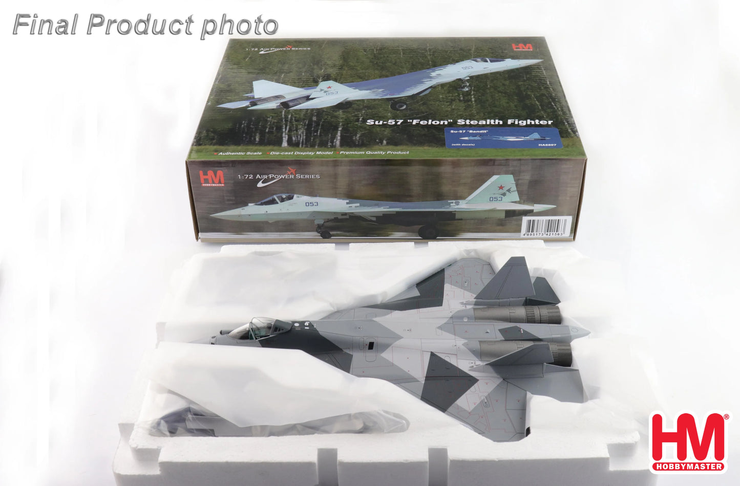 HOBBY MASTER SU-57 BANDIT (WITH DECALS)