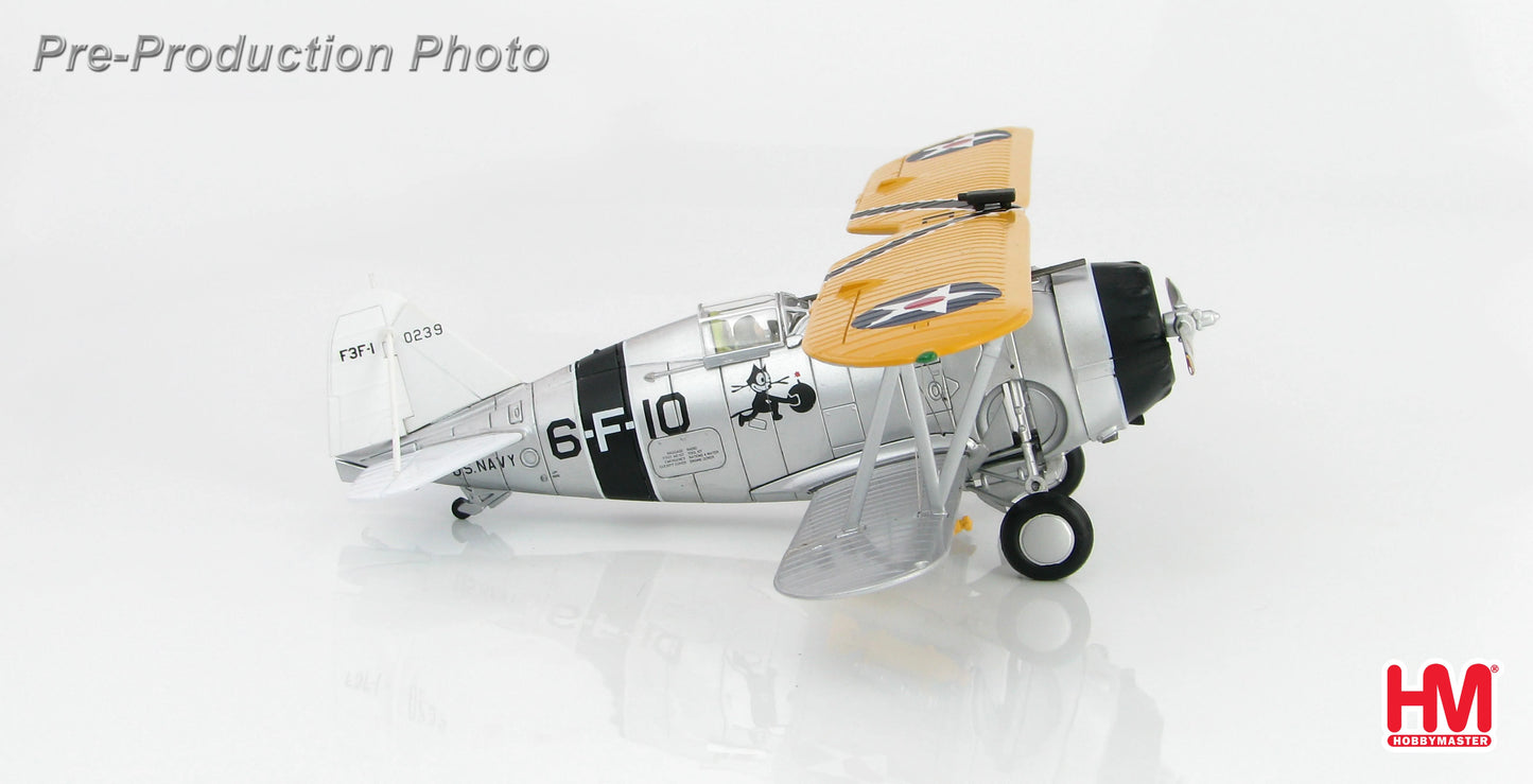 HOBBY MASTER GRUMMAN F3F-1 USN VF-7 BLUE BURGLAR WASPS