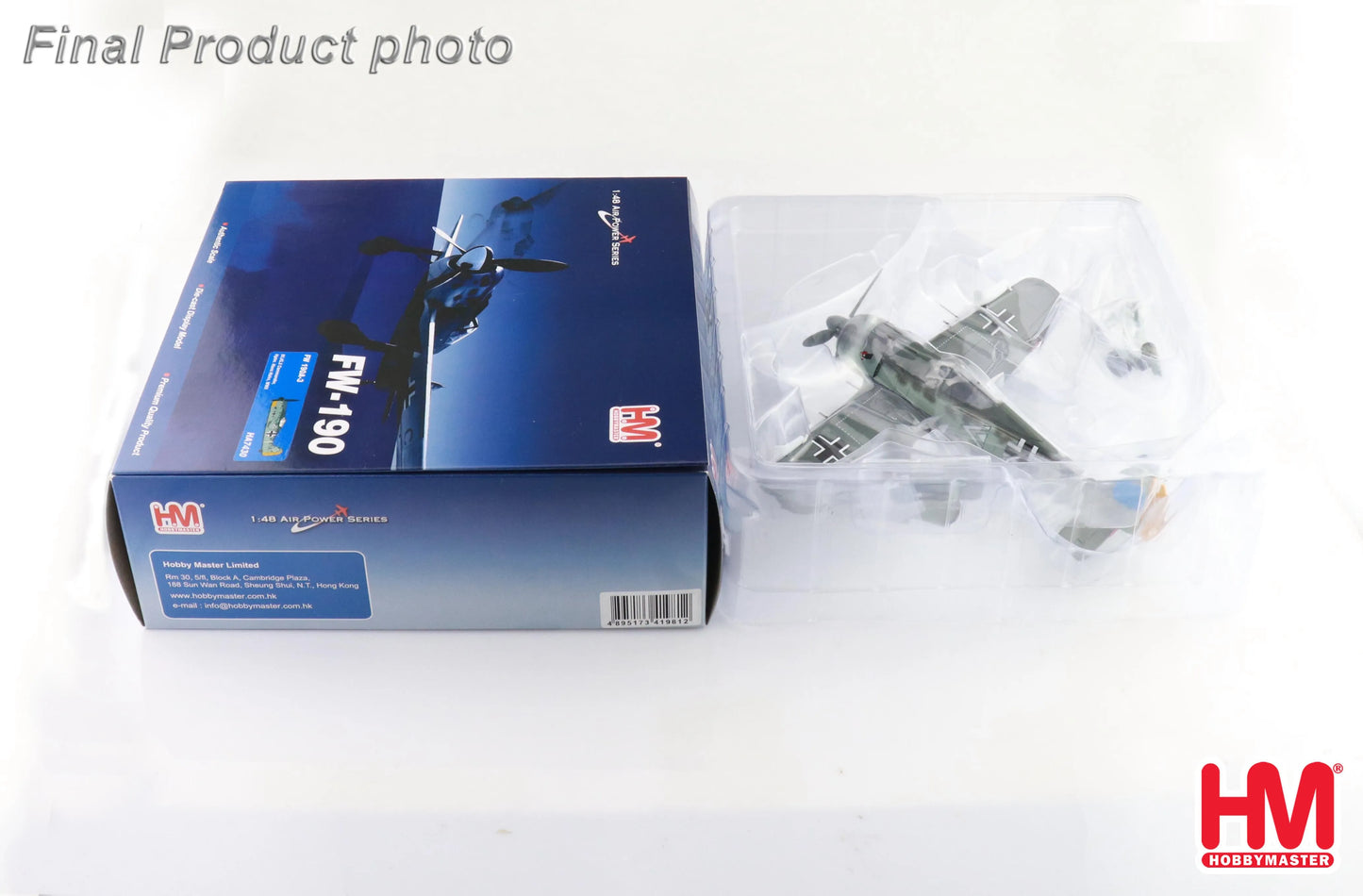 HOBBY MASTER FW 190A-3 III JG.2 COMMANDER HPTM.HANS HAHN WWII