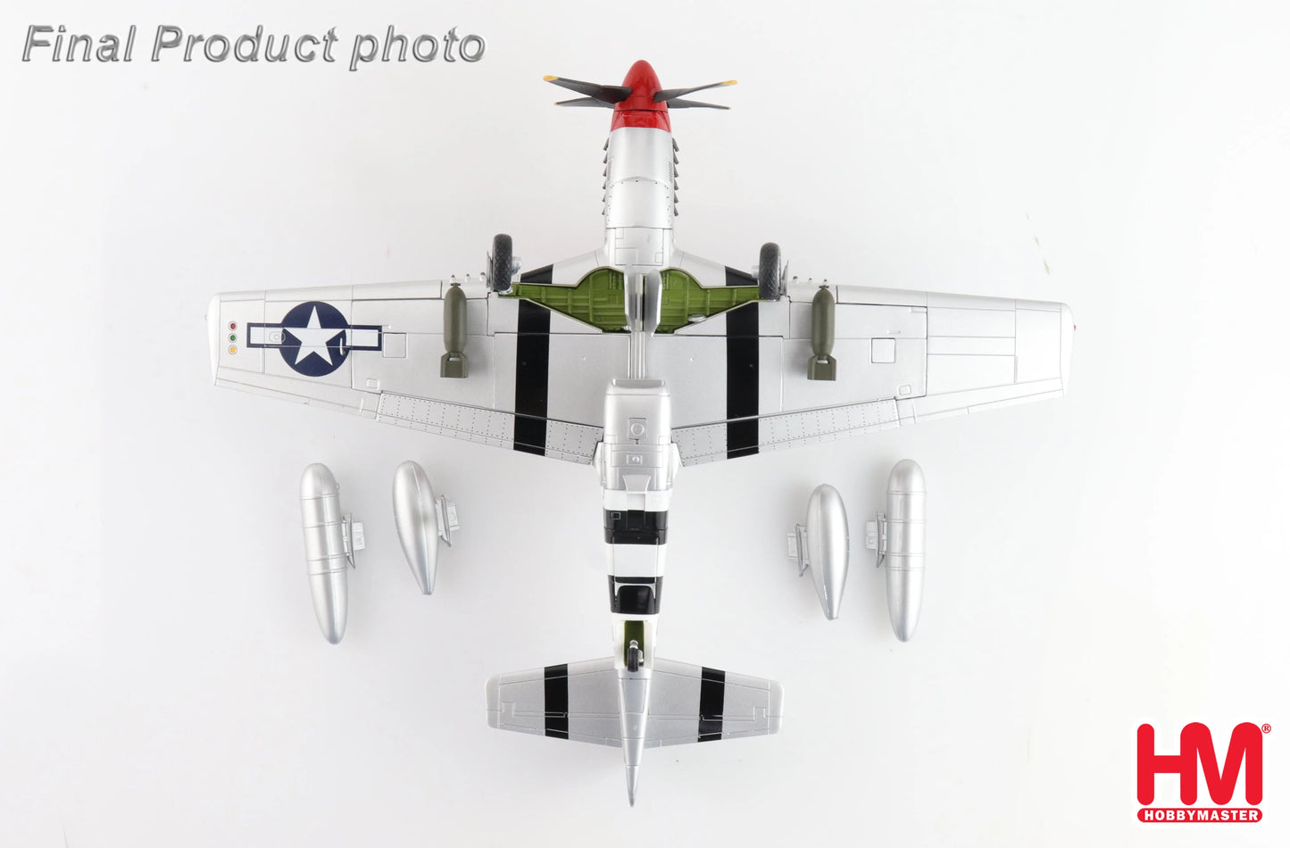HOBBY MASTER P-51D MUSTANG 335 FS/4 FG CAPTAIN TED LINES
