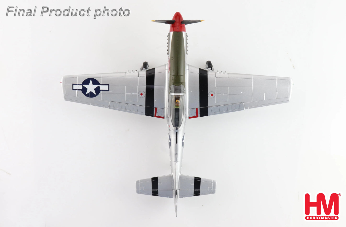 HOBBY MASTER P-51D MUSTANG 335 FS/4 FG CAPTAIN TED LINES