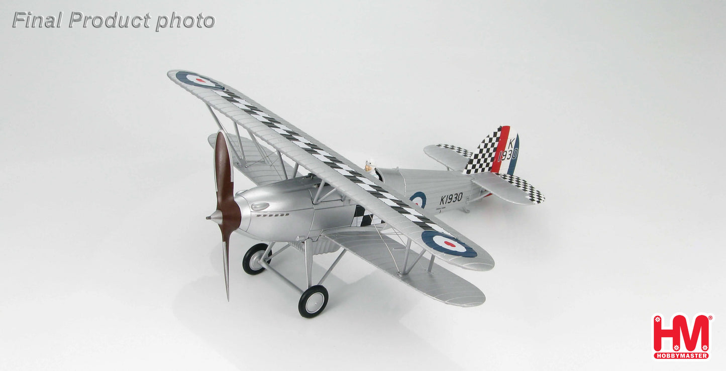 HOBBY MASTER HAWKER FURY MK.I RAF R H HANMER