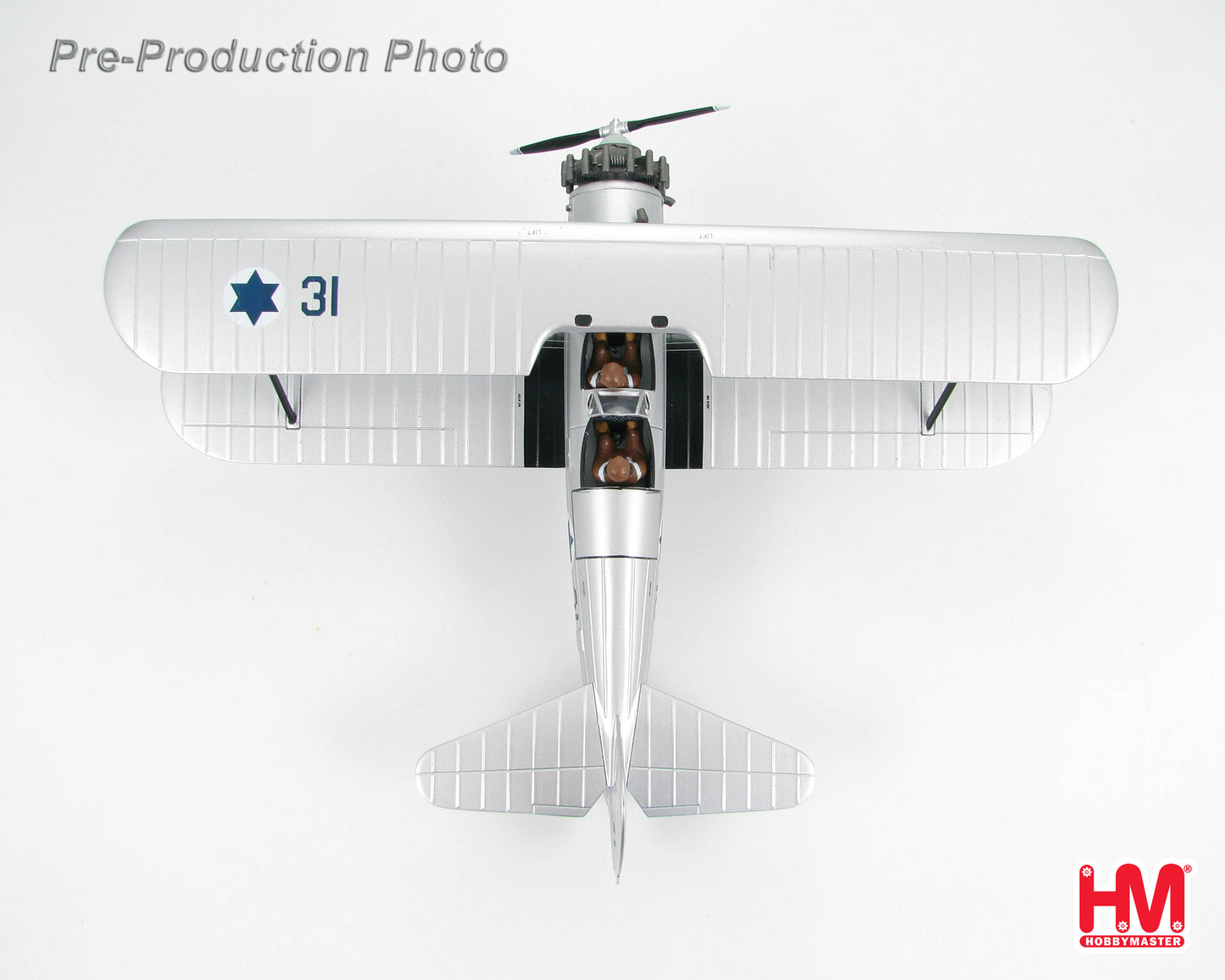 HOBBY MASTER PT-17 STEARMAN 4X-ACH #31 ISRAELI AIR FORCE 1949