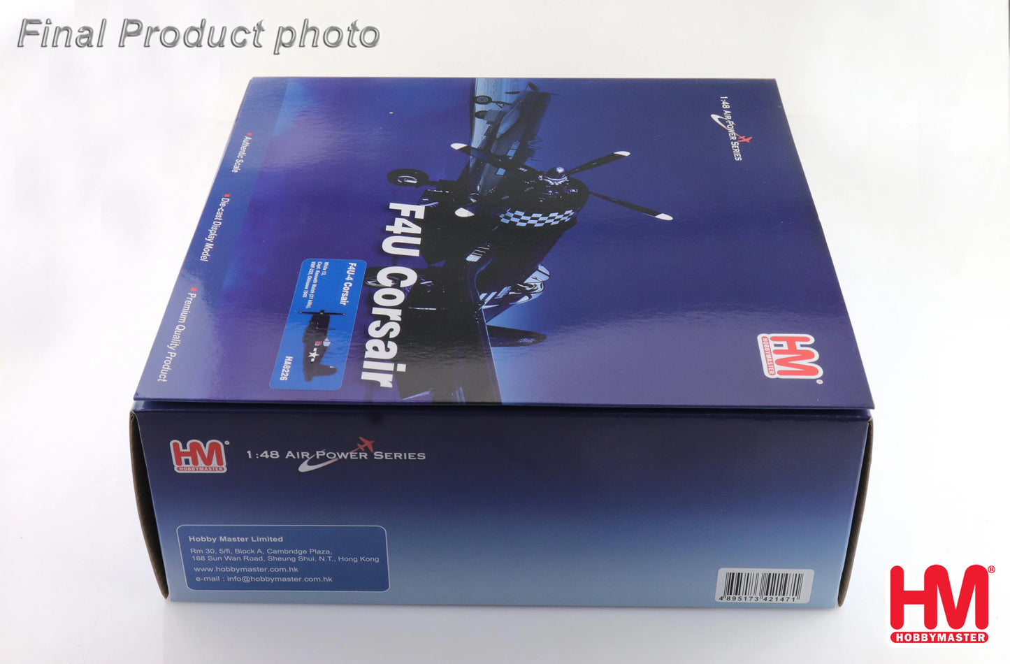 HOBBY MASTER F4U-4 CORSAIR WHITE 13 CAPT KENNETH WALSH