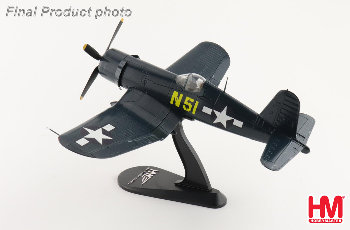 HOBBY MASTER F4U-4 CORSAIR N51 JOHN GLENN VMF-155 CHINA 1945