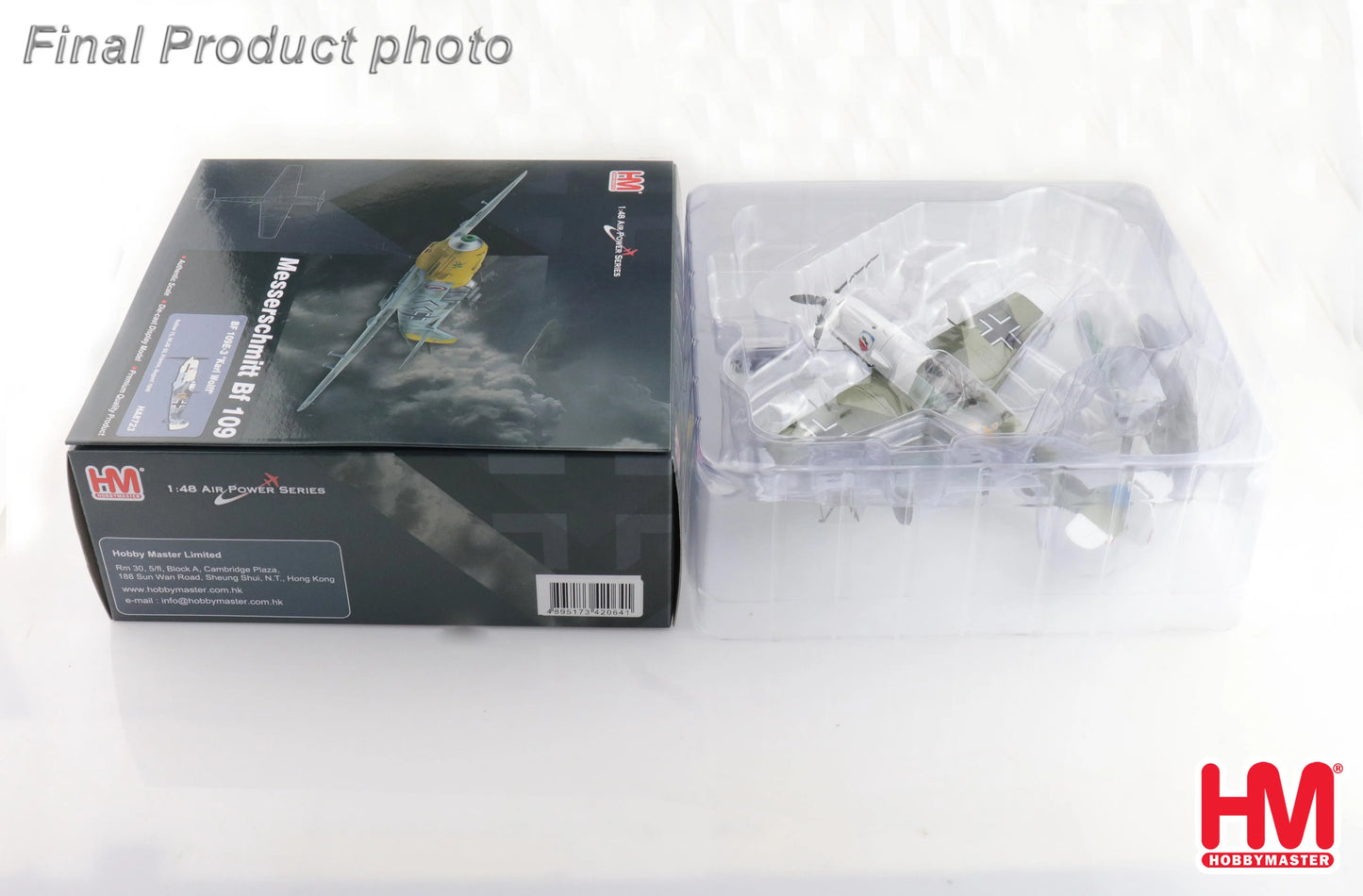 HOBBY MASTER BF 109E-3 KARL WOLFF YELLOW 15 III/JG 52 FRANCE AUGUST 1940