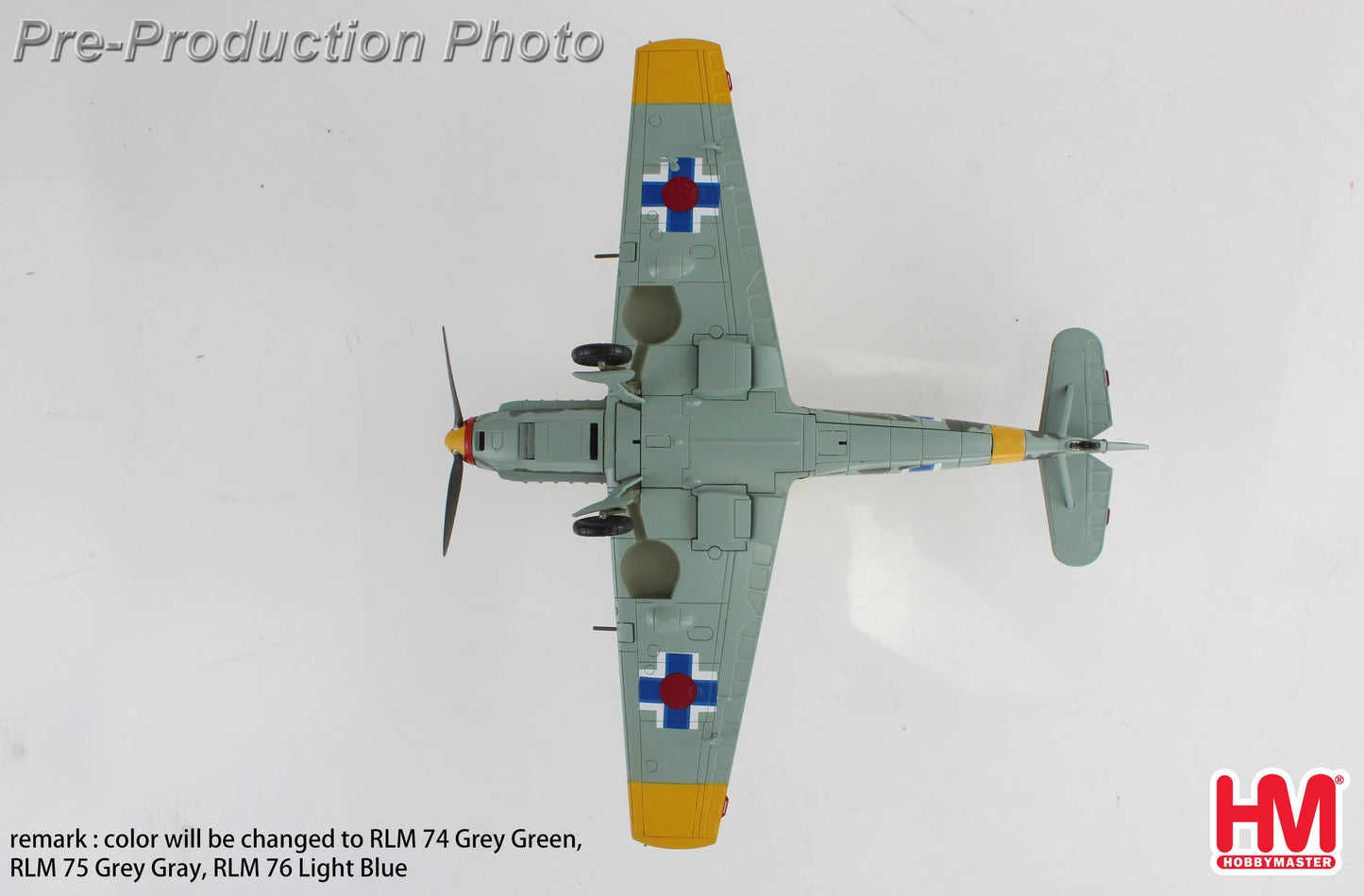 HOBBY MASTER BF 109E-3 JAN "REZNAK WHITE2" 13(SLOW)/JG 52 KRASNODAR JANUARY 1943