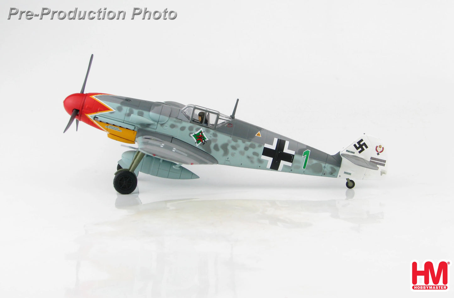 HOBBY MASTER BF109G-6 HERMANN GRAF W.NR.15919